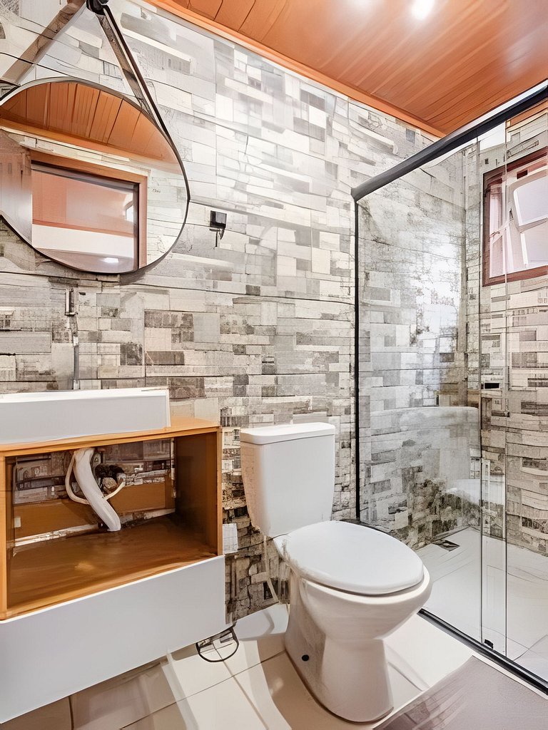 Casa Sameiro • Varanda, lareira e calma